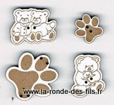 Boutons Animaux 2