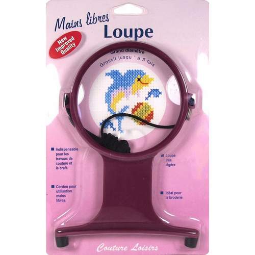 Loupe broderie